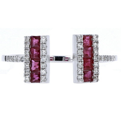 14K Gemstone Cuff Ring<p><strong>More Colors Available</p></strong>