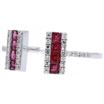 14K Gemstone Cuff Ring<p><strong>More Colors Available</p></strong>