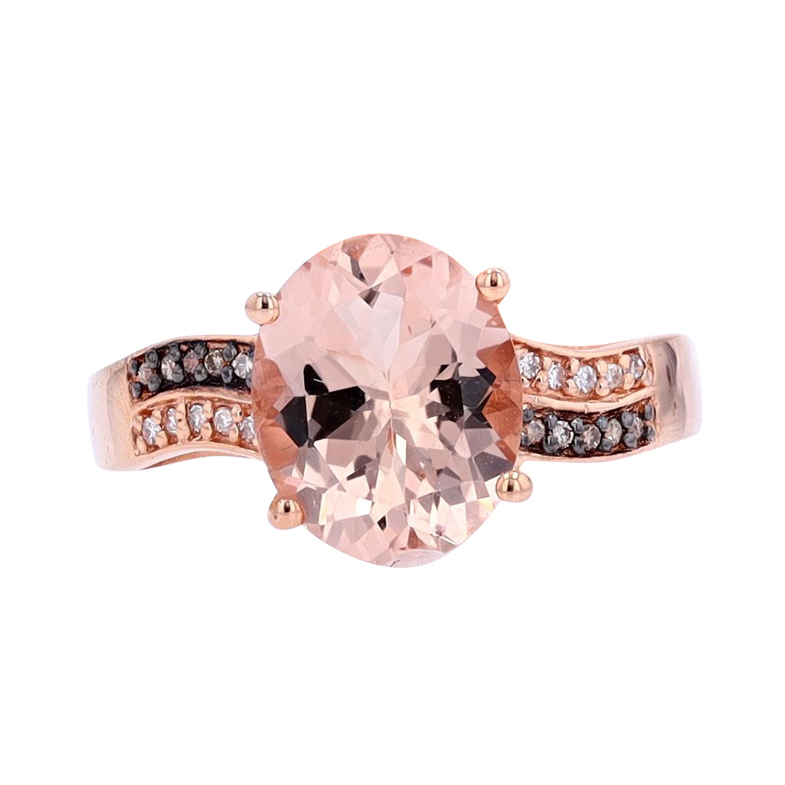 14K RG EFFY Morganite Ring
