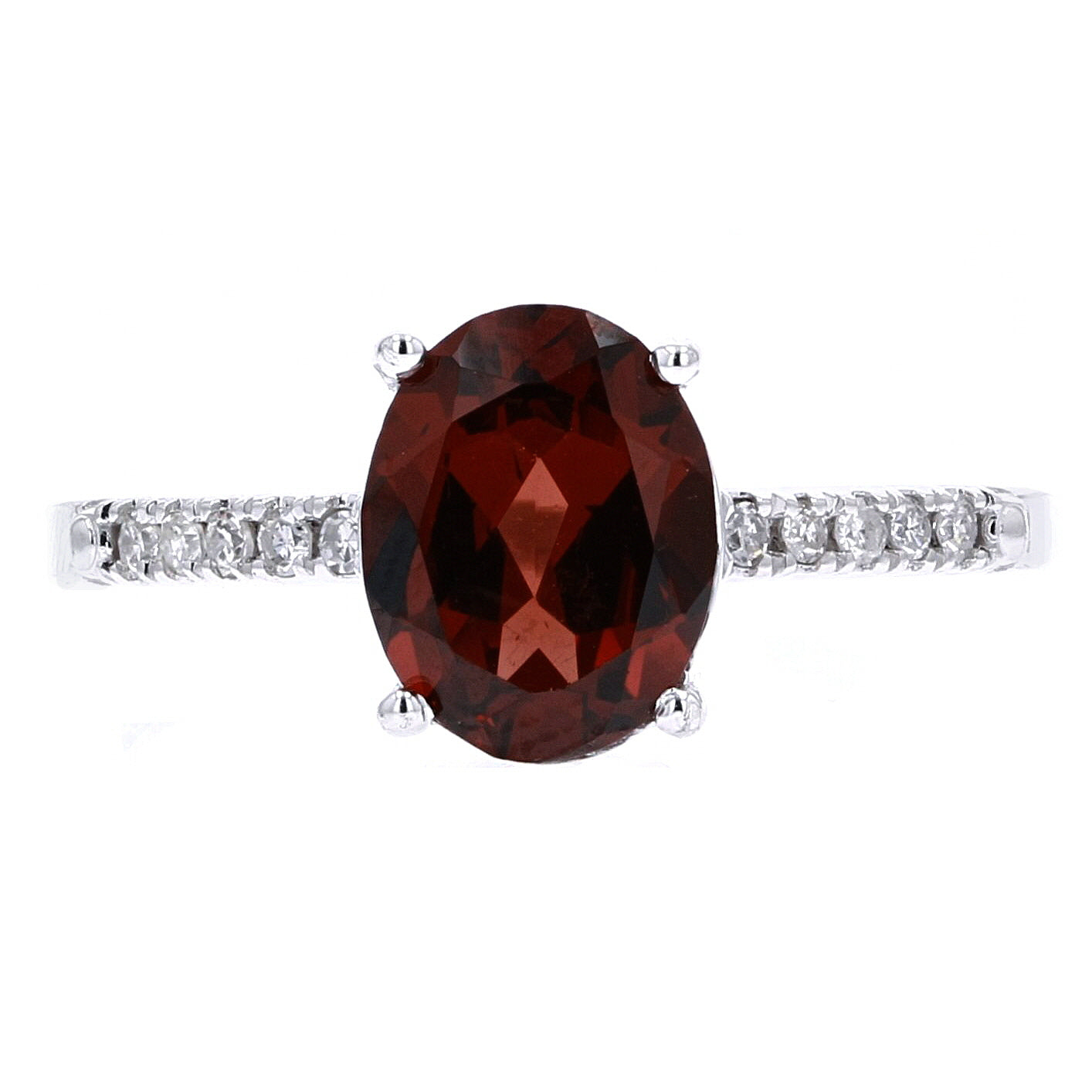 14K Oval Birthstone Rings<p><strong>More Colors Available</p></strong>