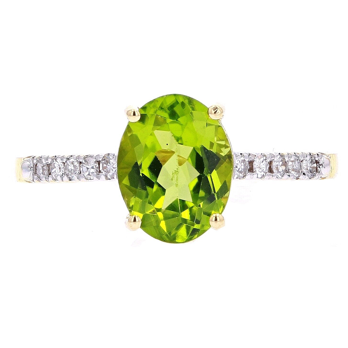 14K Oval Birthstone Rings<p><strong>More Colors Available</p></strong>