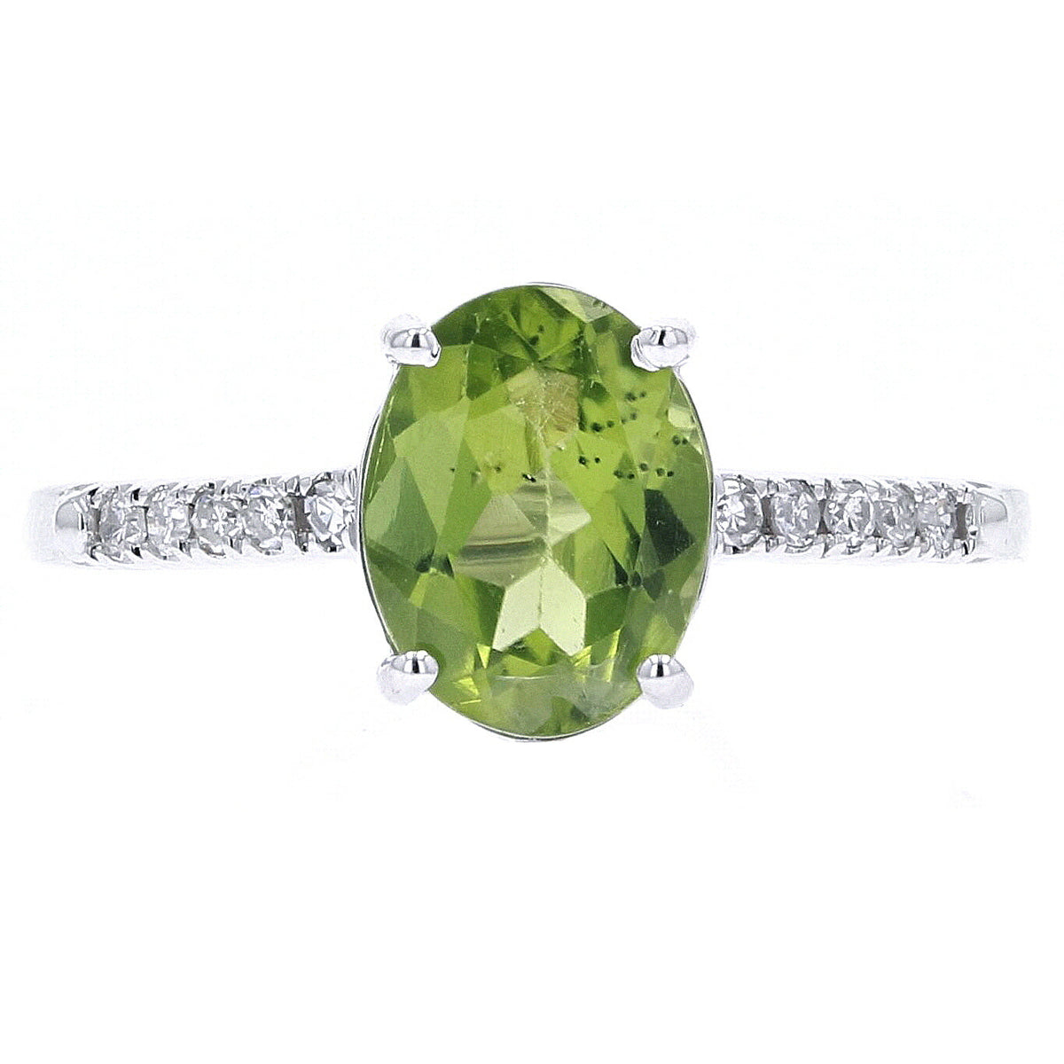 14K Oval Birthstone Rings<p><strong>More Colors Available</p></strong>