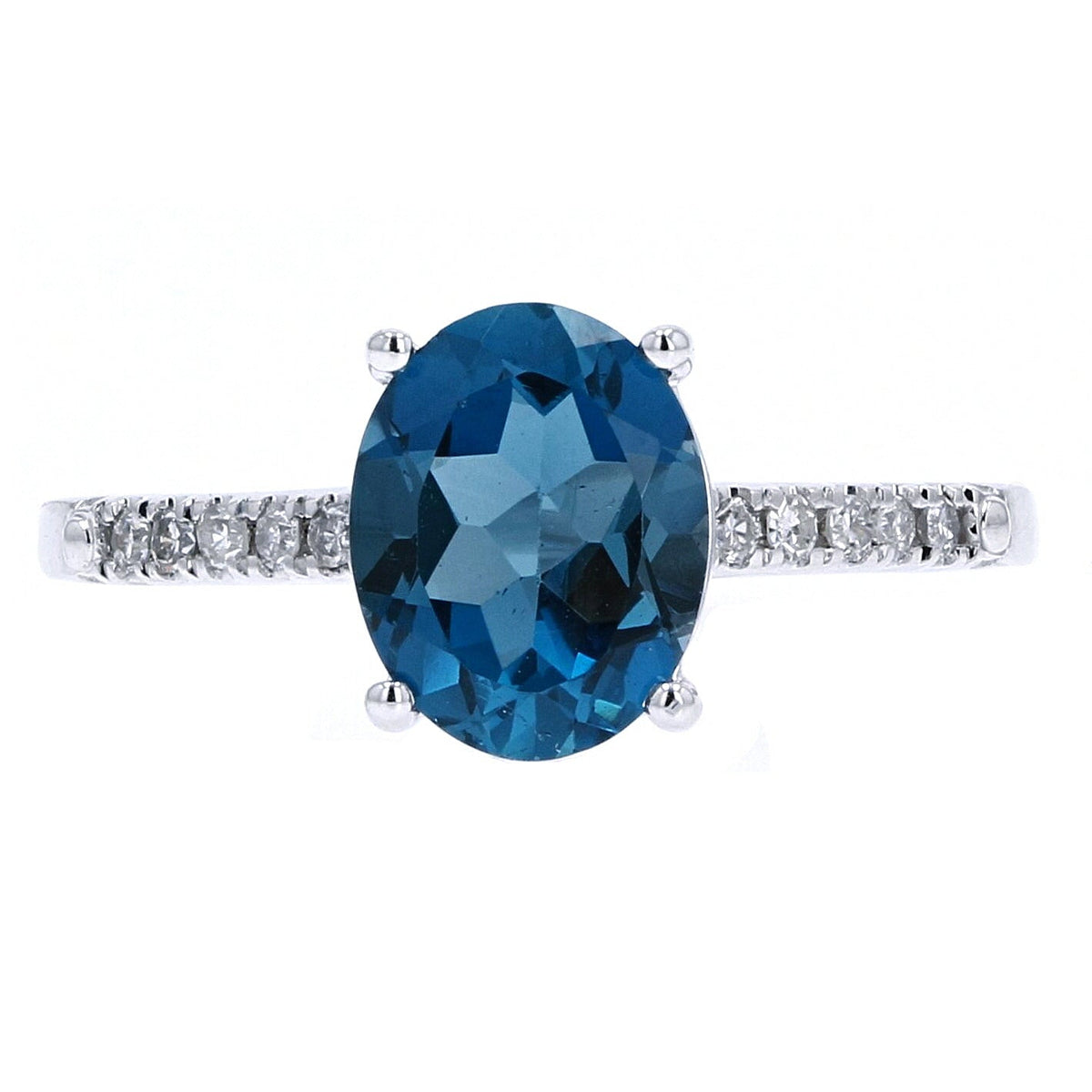 14K Oval Birthstone Rings<p><strong>More Colors Available</p></strong>