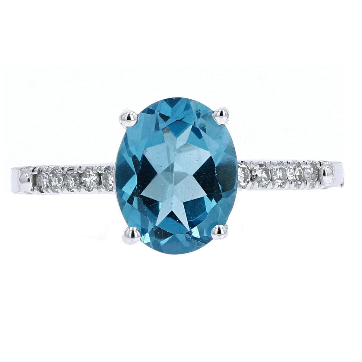 14K Oval Birthstone Rings<p><strong>More Colors Available</p></strong>