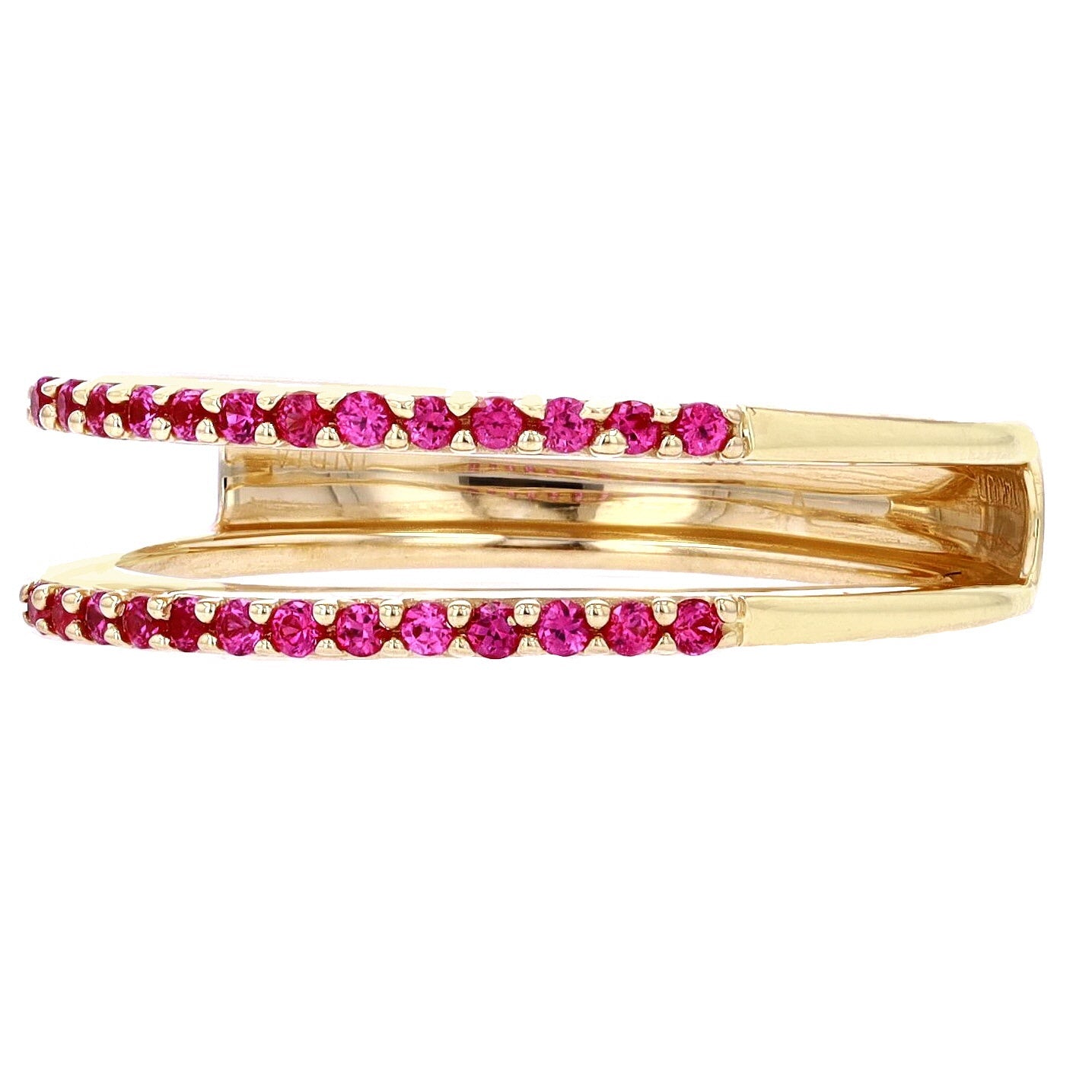 14K YG Ruby Ring