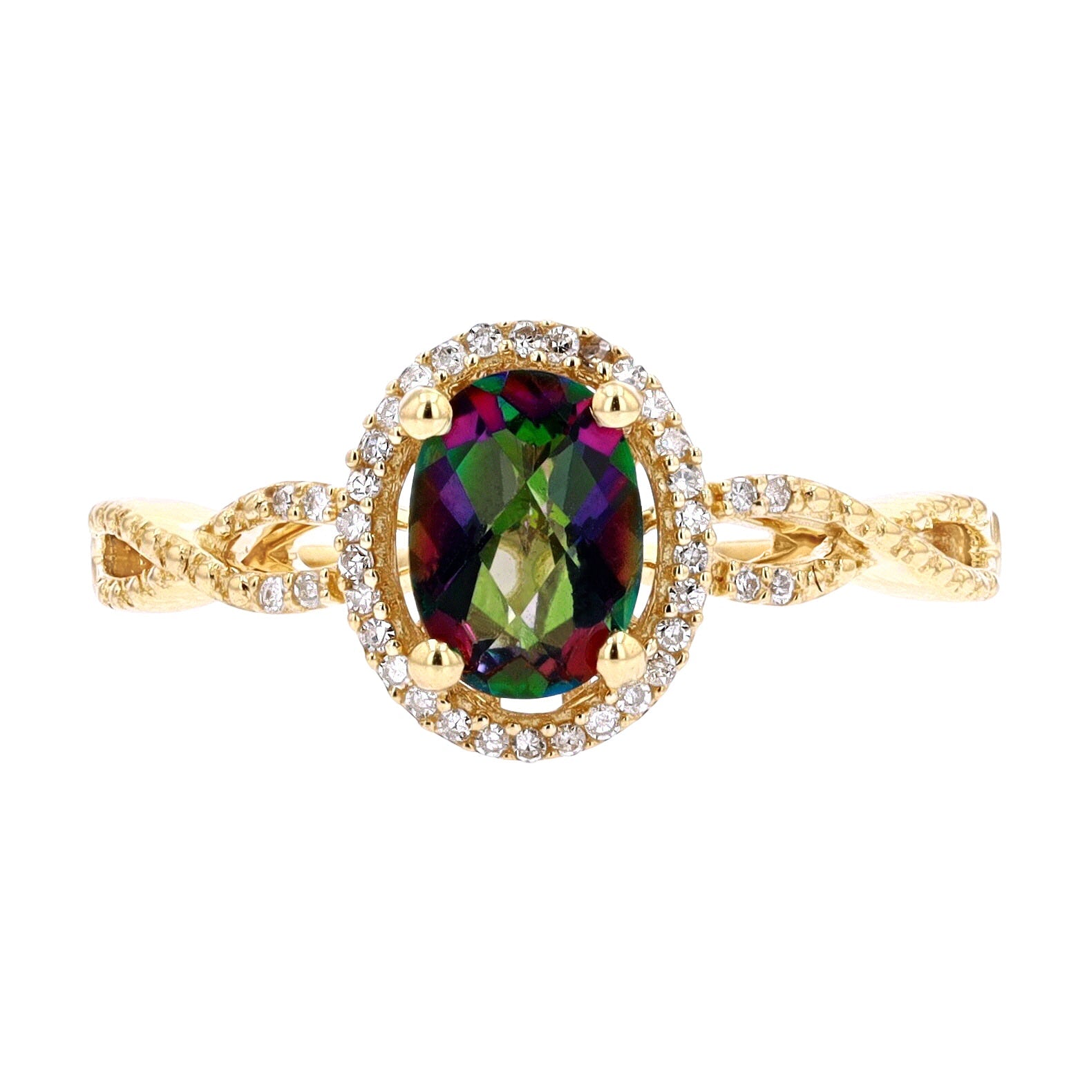 14K Gemstone Ring<p><strong>More Colors Available</p></strong>