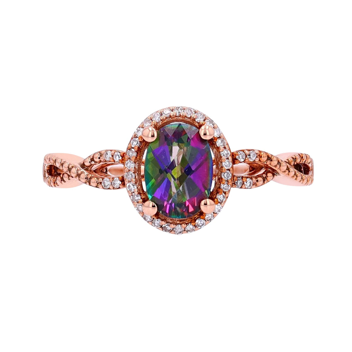 14K Gemstone Ring<p><strong>More Colors Available</p></strong>