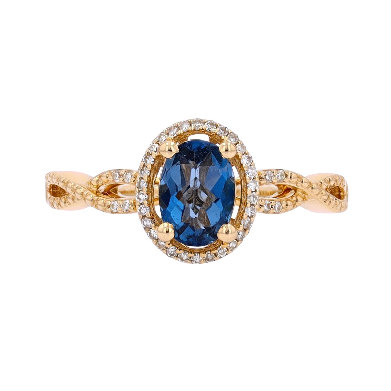 14K Gemstone Ring<p><strong>More Colors Available</p></strong>