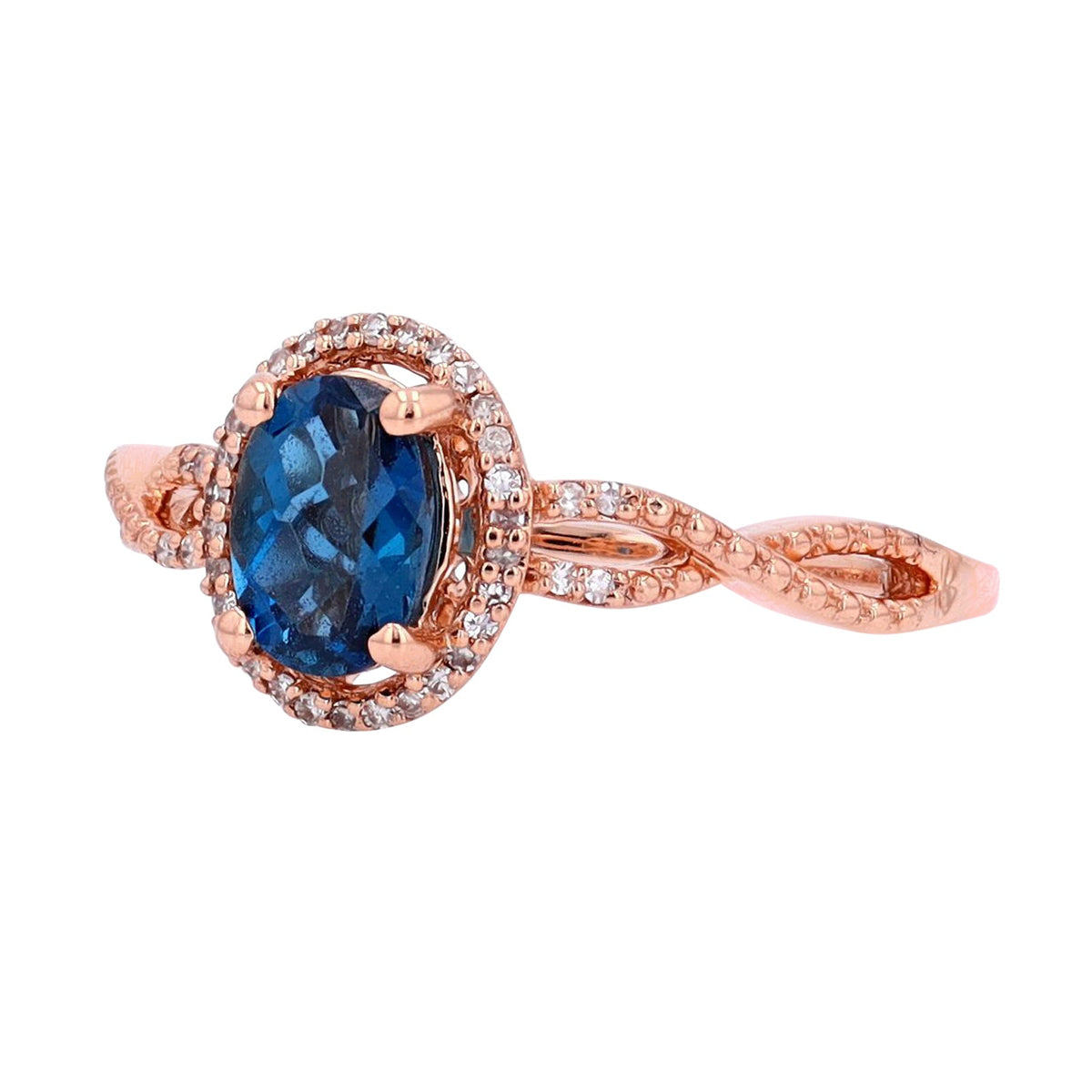 14K Gemstone Ring<p><strong>More Colors Available</p></strong>