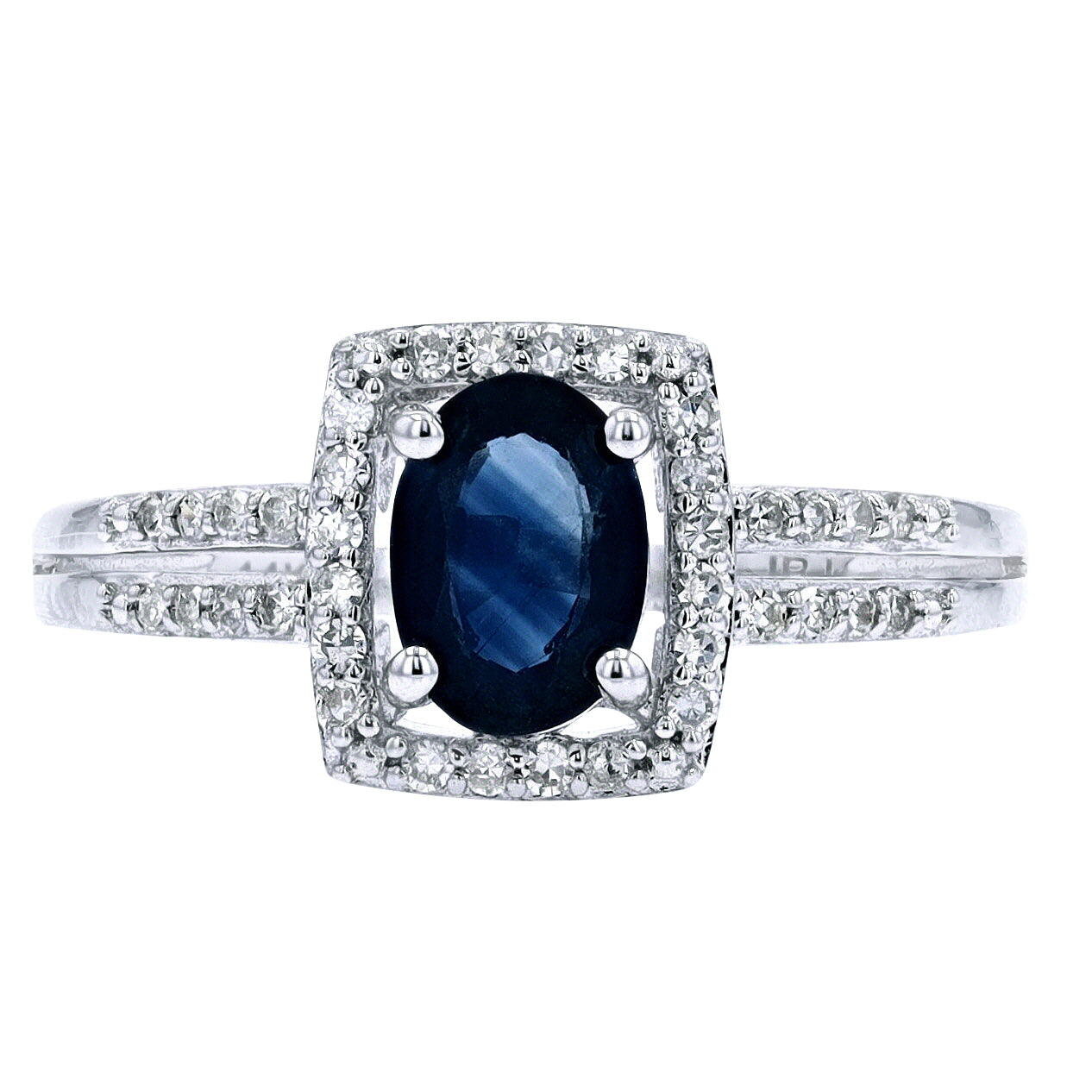 14K Oval Gemstone Ring<p><strong>More Colors Available</p></strong>