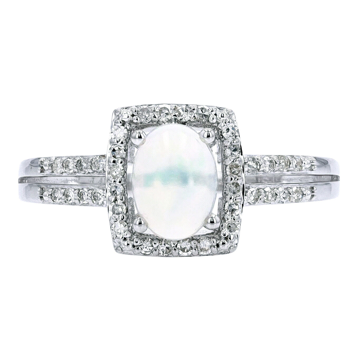 14K Oval Gemstone Ring<p><strong>More Colors Available</p></strong>
