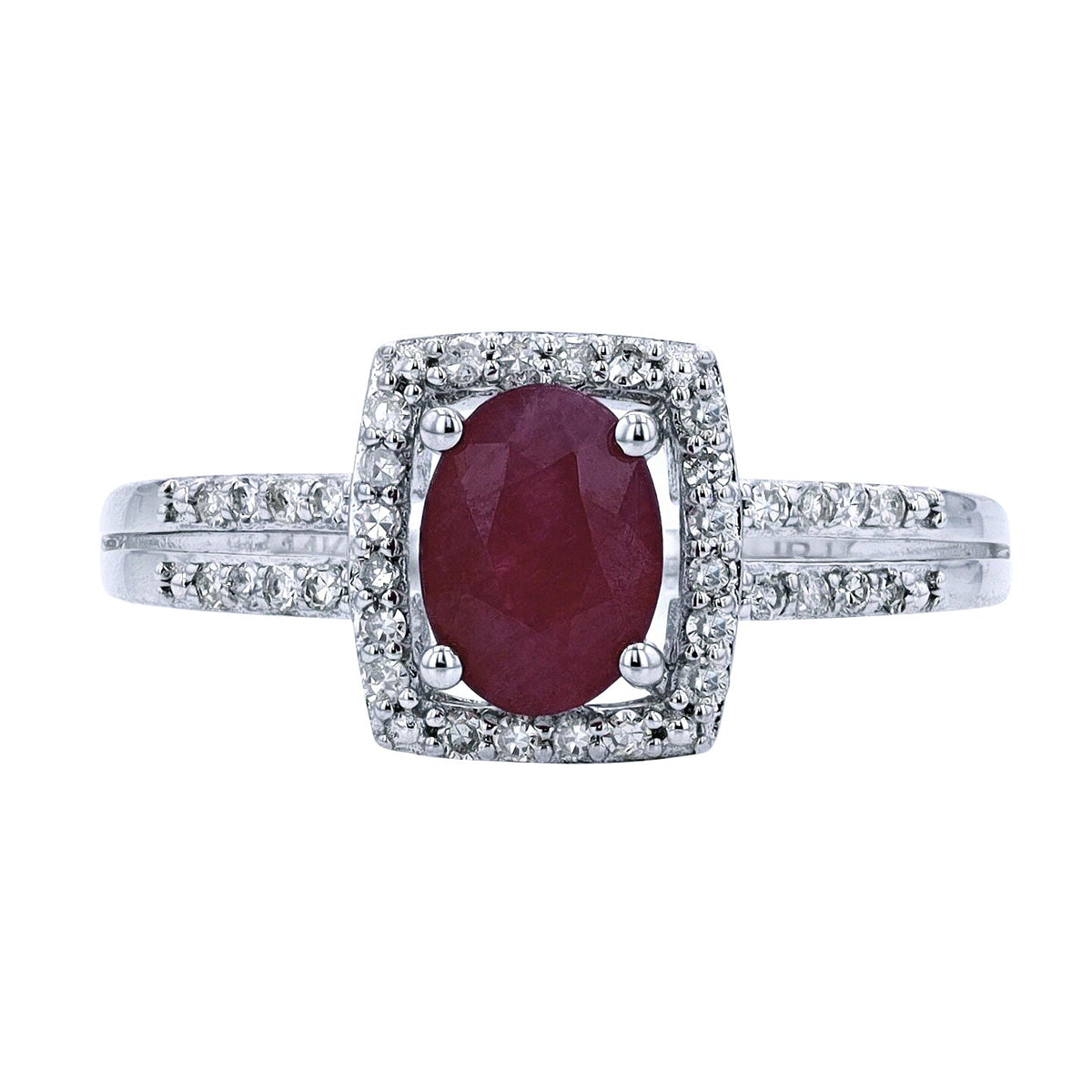 14K Oval Gemstone Ring<p><strong>More Colors Available</p></strong>
