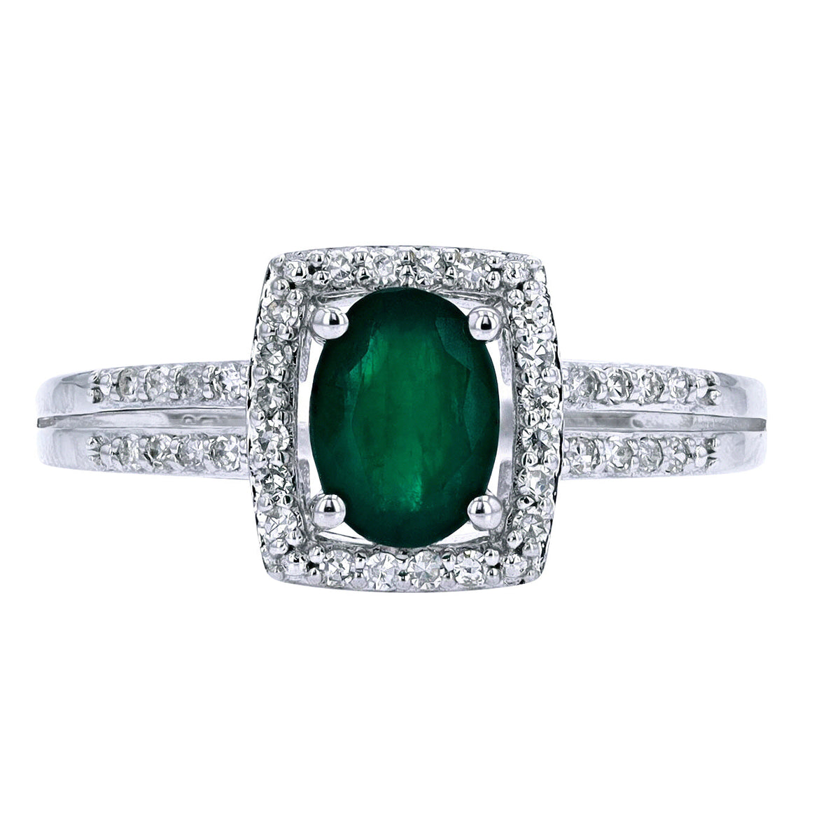 14K Oval Gemstone Ring<p><strong>More Colors Available</p></strong>