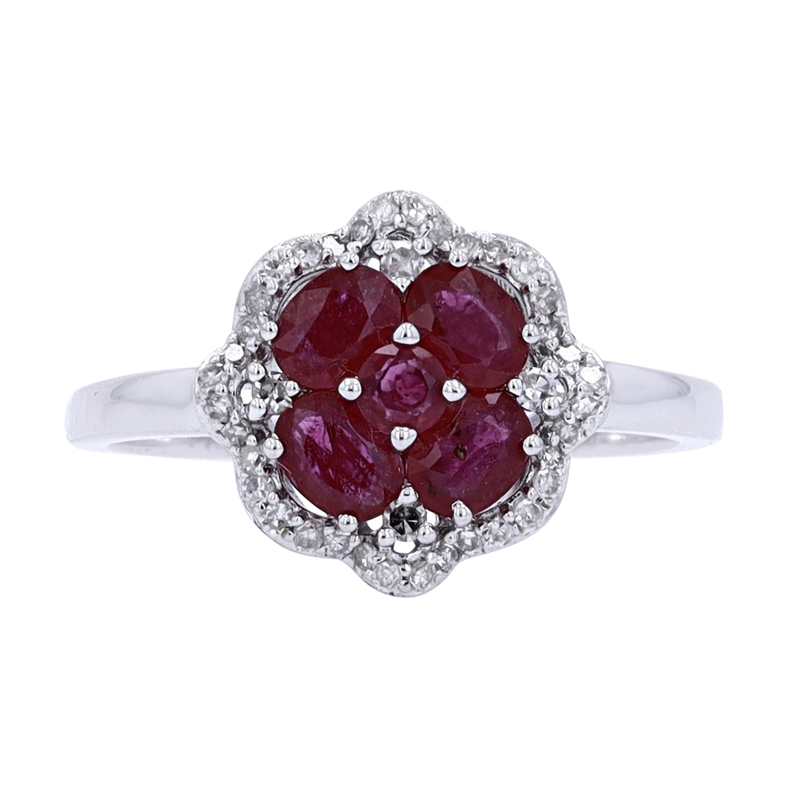 14K Gemstone Cluster Ring<p><strong>More Colors Available</p></strong>