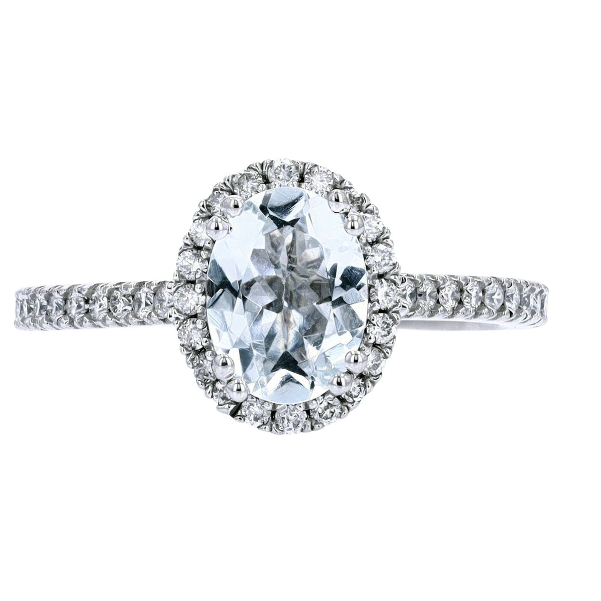 14K Oval Center Gemstone Ring<p><strong>More Colors Available</p></strong>