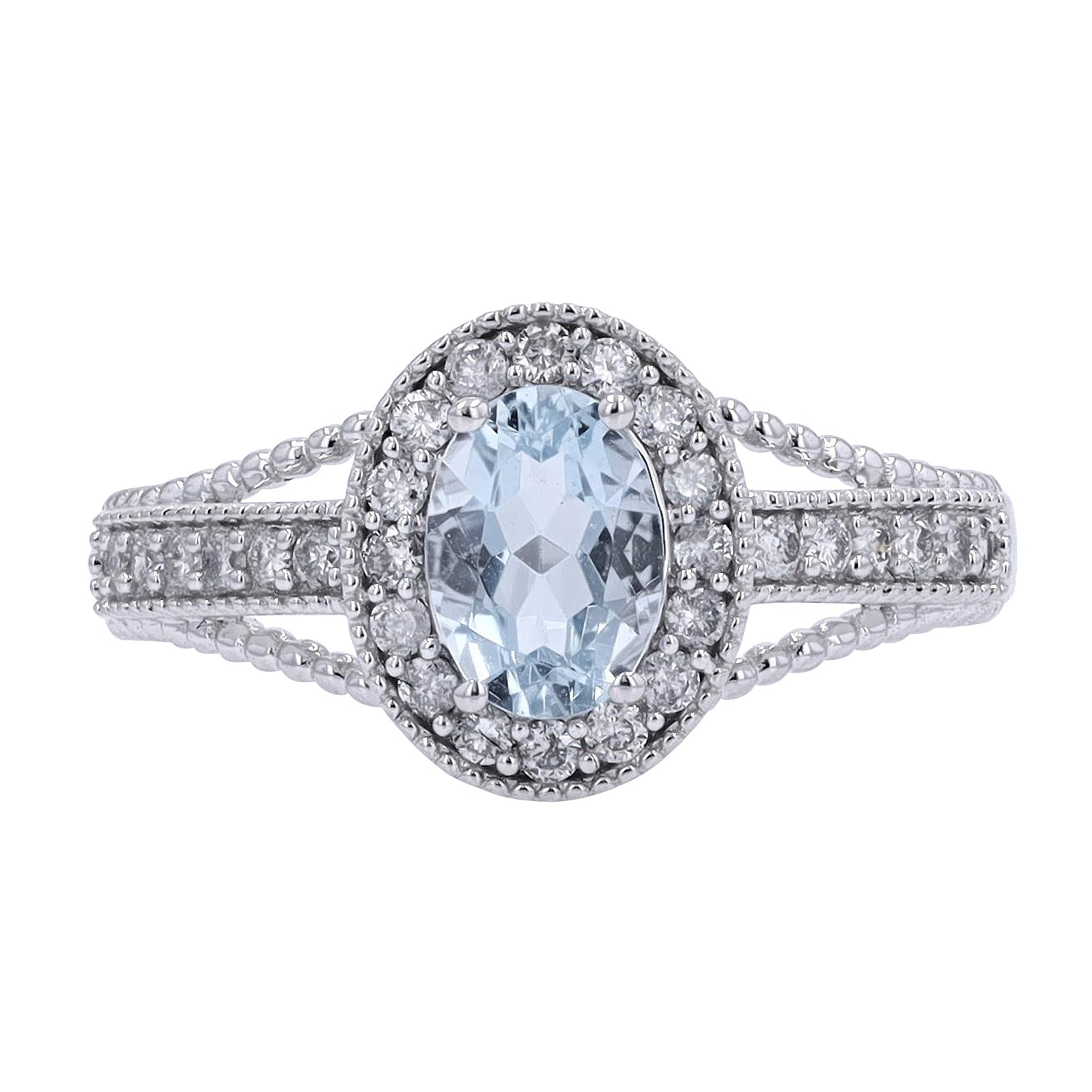 14K Oval Gemstone Ring<p><strong>More Colors Available</p></strong>