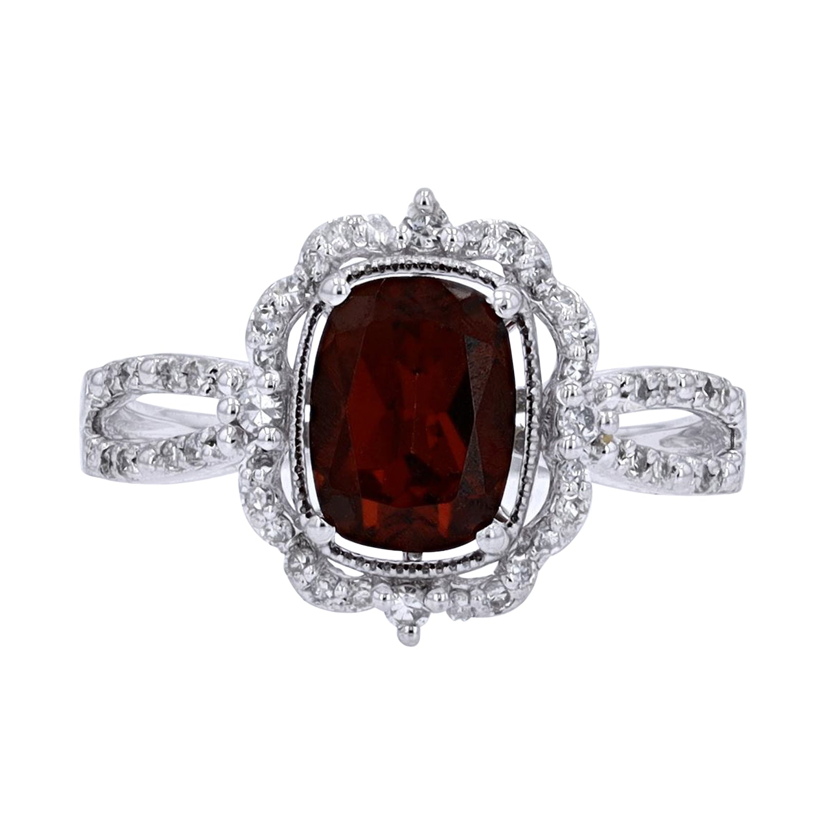 14K Gemstone Center Fashion Ring<p><strong>More Colors Available</p></strong>