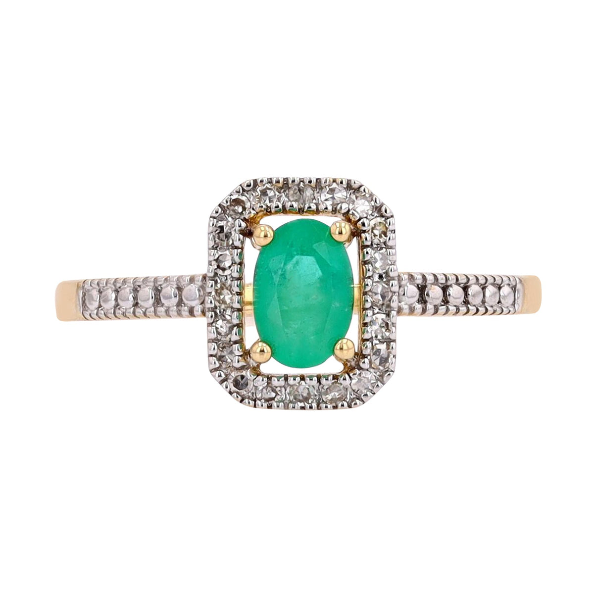 14K Gemstone Center Ring<p><strong>More Colors Available</p></strong>