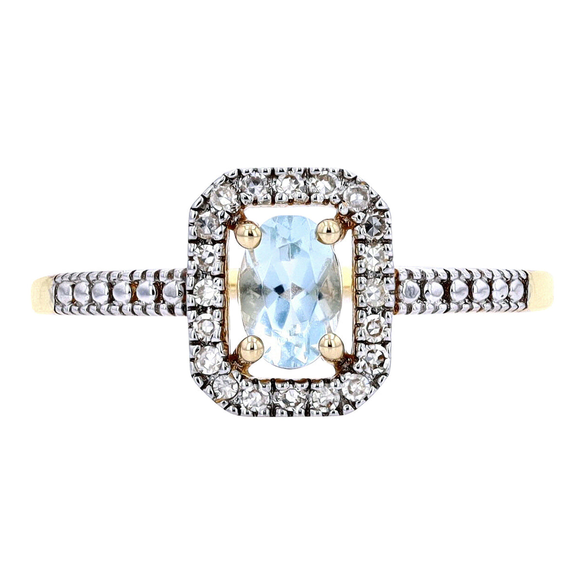 14K Gemstone Center Ring<p><strong>More Colors Available</p></strong>