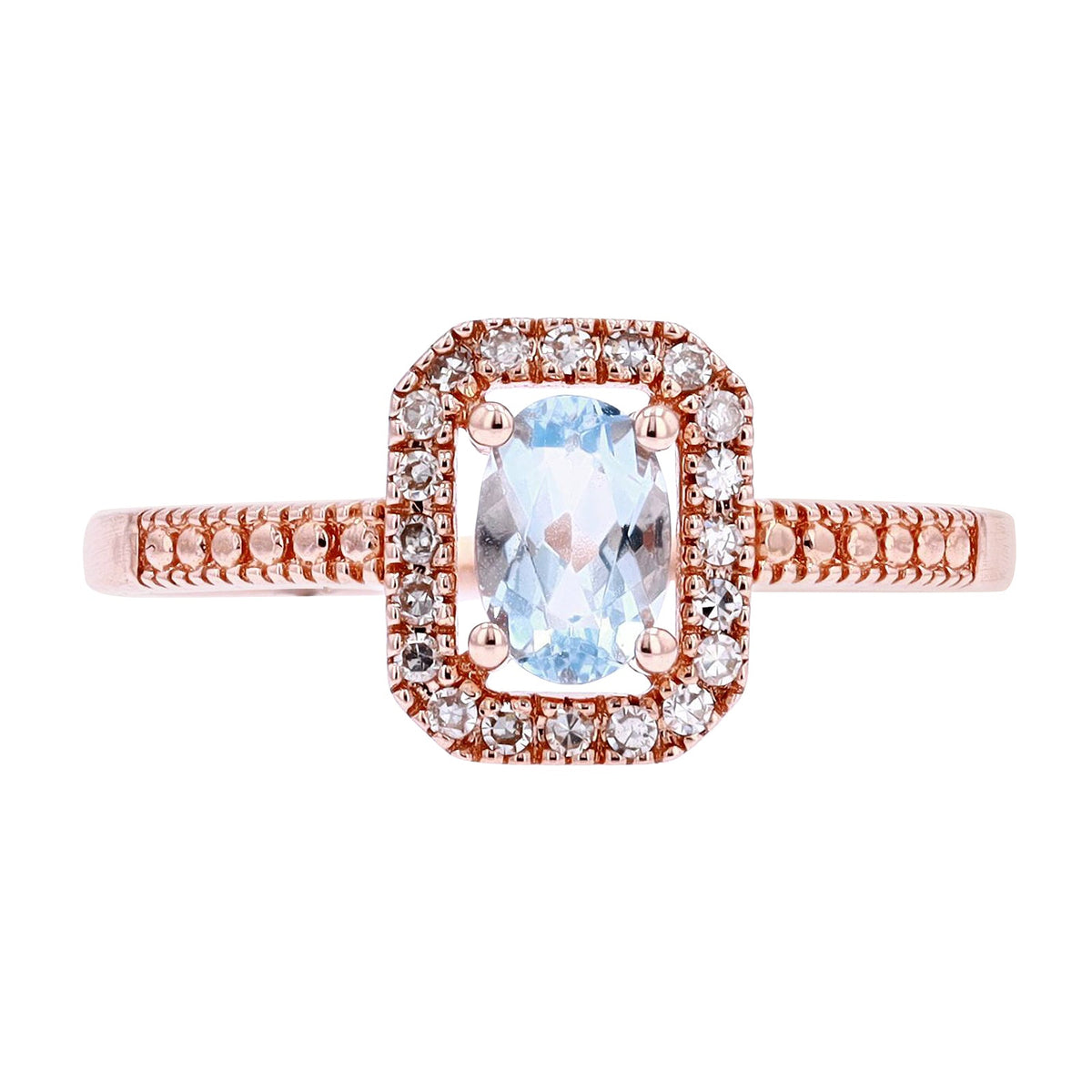 14K Gemstone Center Ring<p><strong>More Colors Available</p></strong>