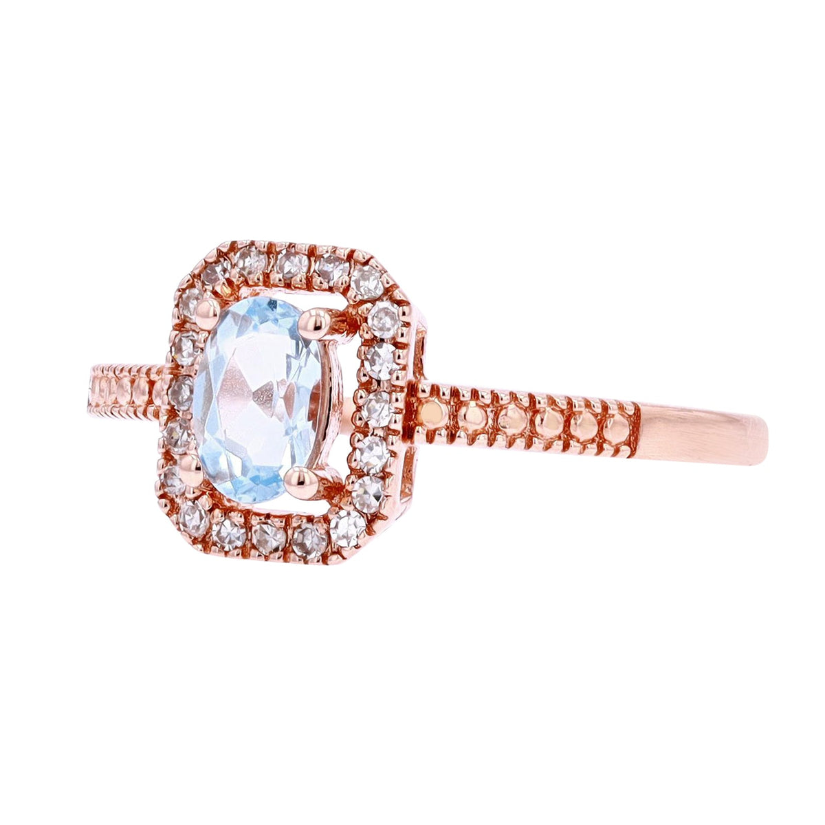 14K Gemstone Center Ring<p><strong>More Colors Available</p></strong>