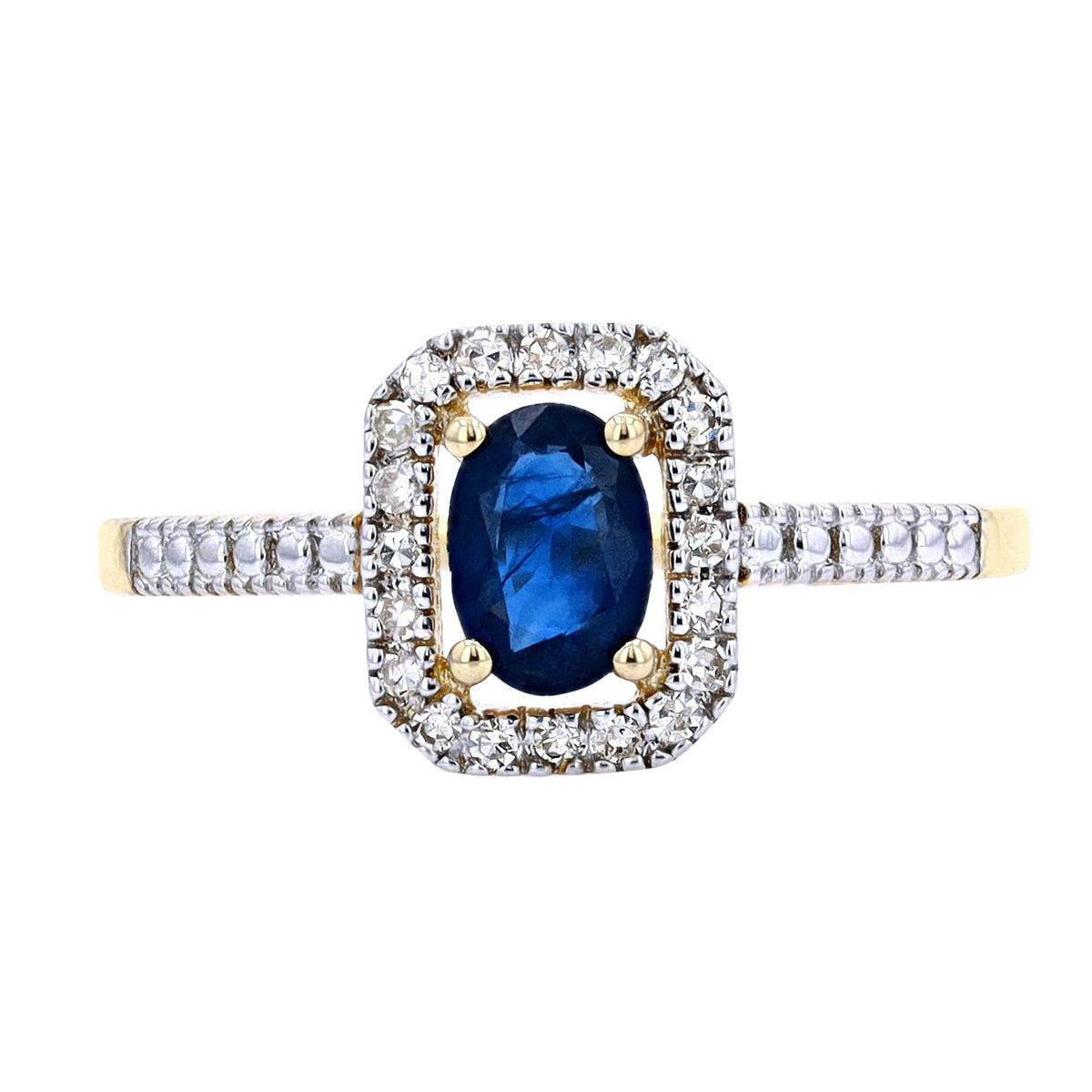 14K Gemstone Center Ring<p><strong>More Colors Available</p></strong>