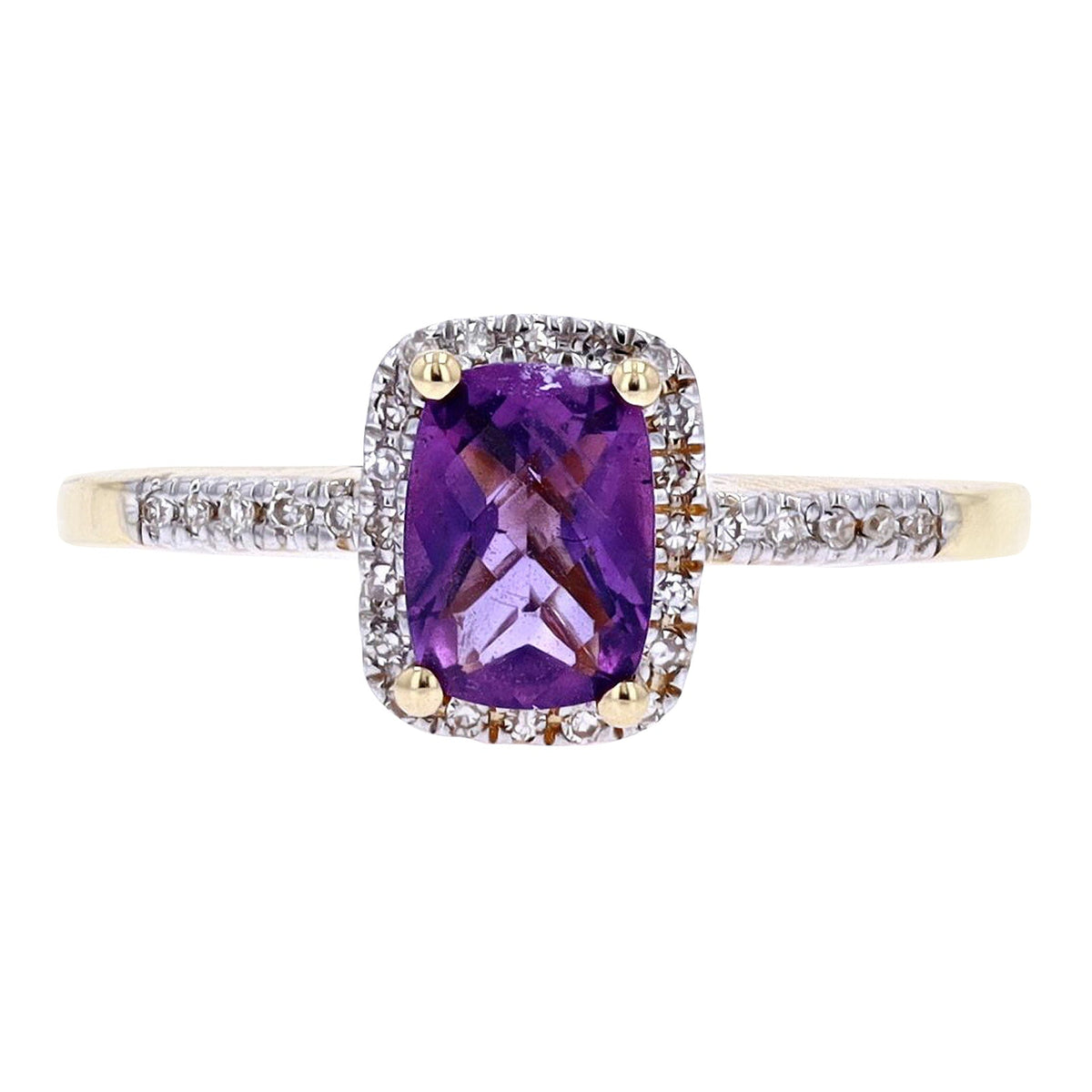 14K Gemstone Center Ring<p><strong>More Colors Available</p></strong>