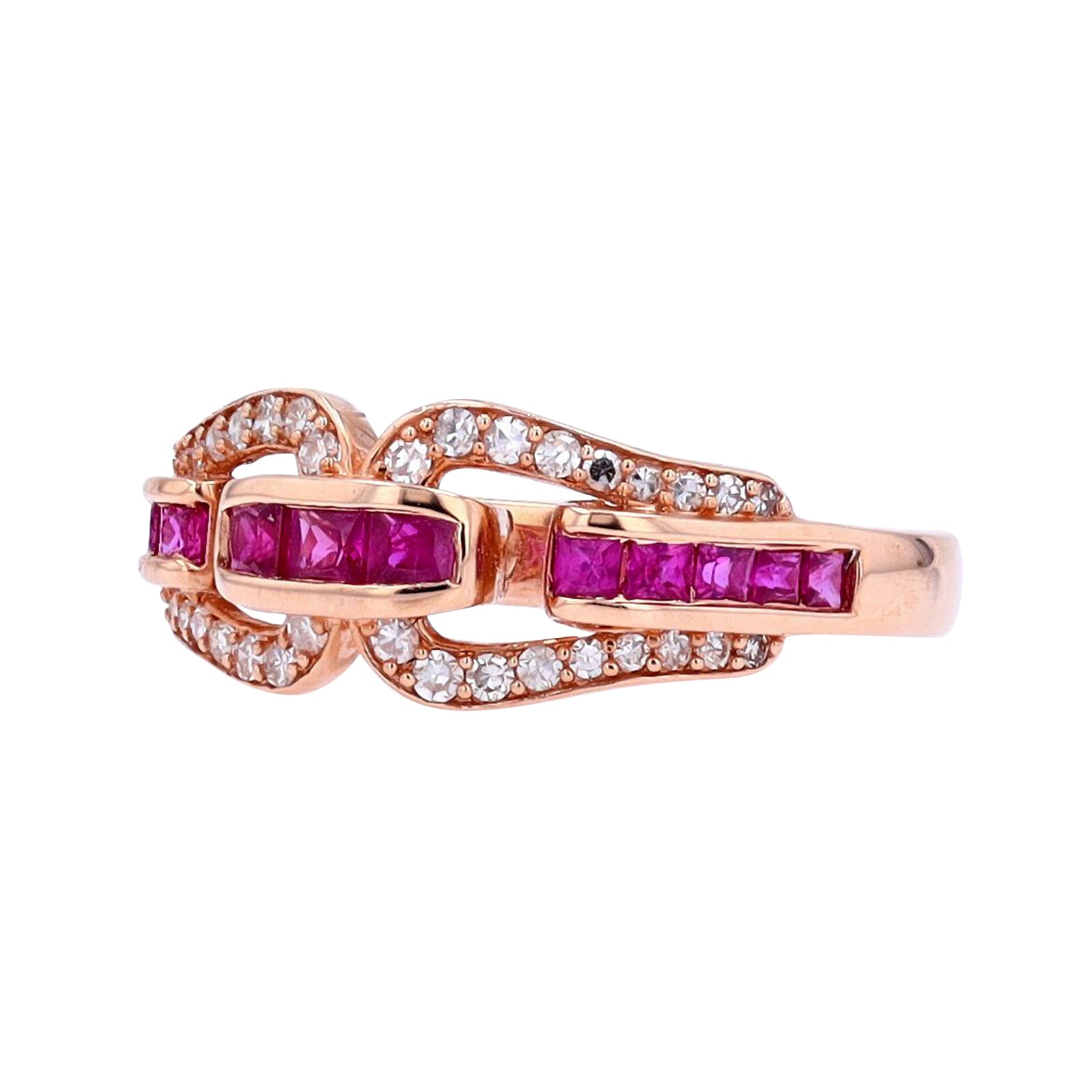 14K RG 1 CTW Ruby Ring
