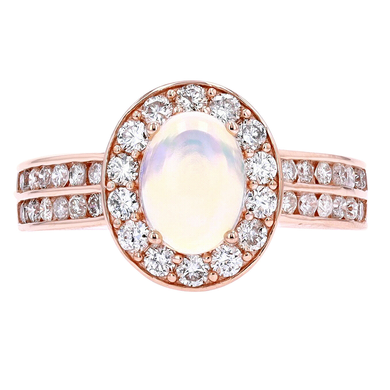 14K Oval Opal Ring<p><strong>More Colors Available</p></strong>