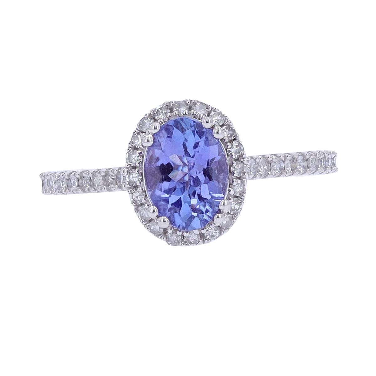 14K Oval Center Gemstone Ring<p><strong>More Colors Available</p></strong>