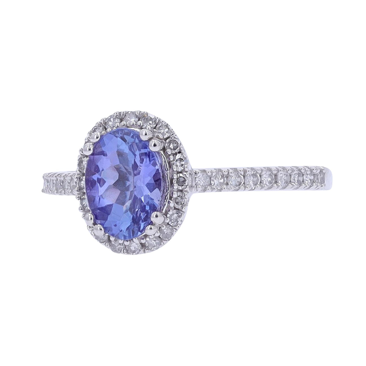 14K Oval Center Gemstone Ring<p><strong>More Colors Available</p></strong>