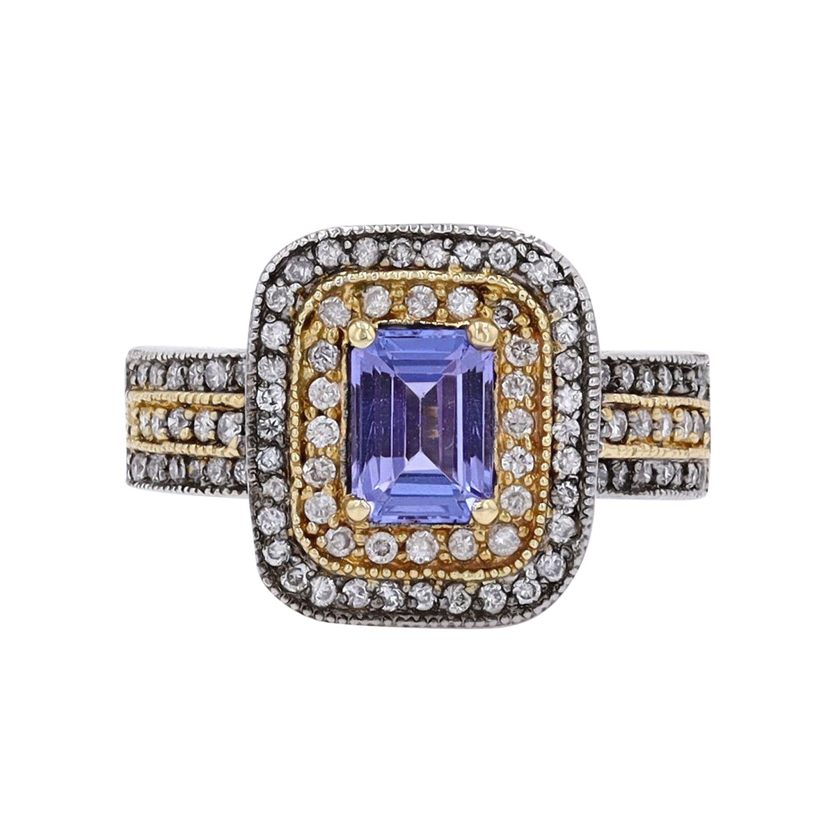 14K EFFY TT 1.15 CT Tanzanite Ring