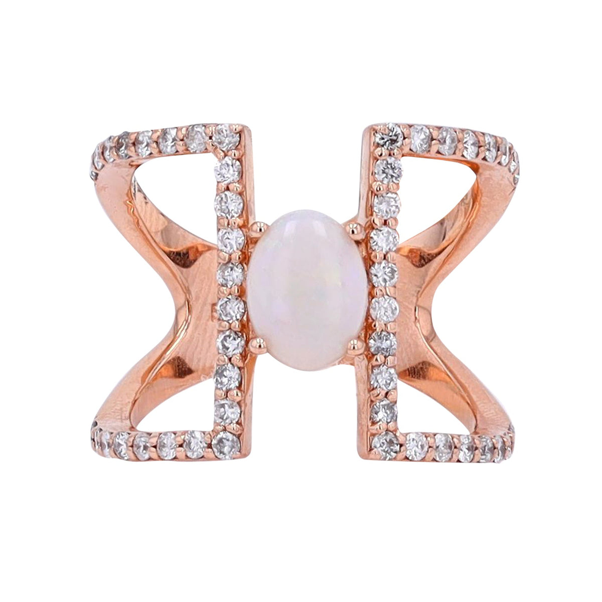 14K EFFY RG 0.70 CT Opal Ring