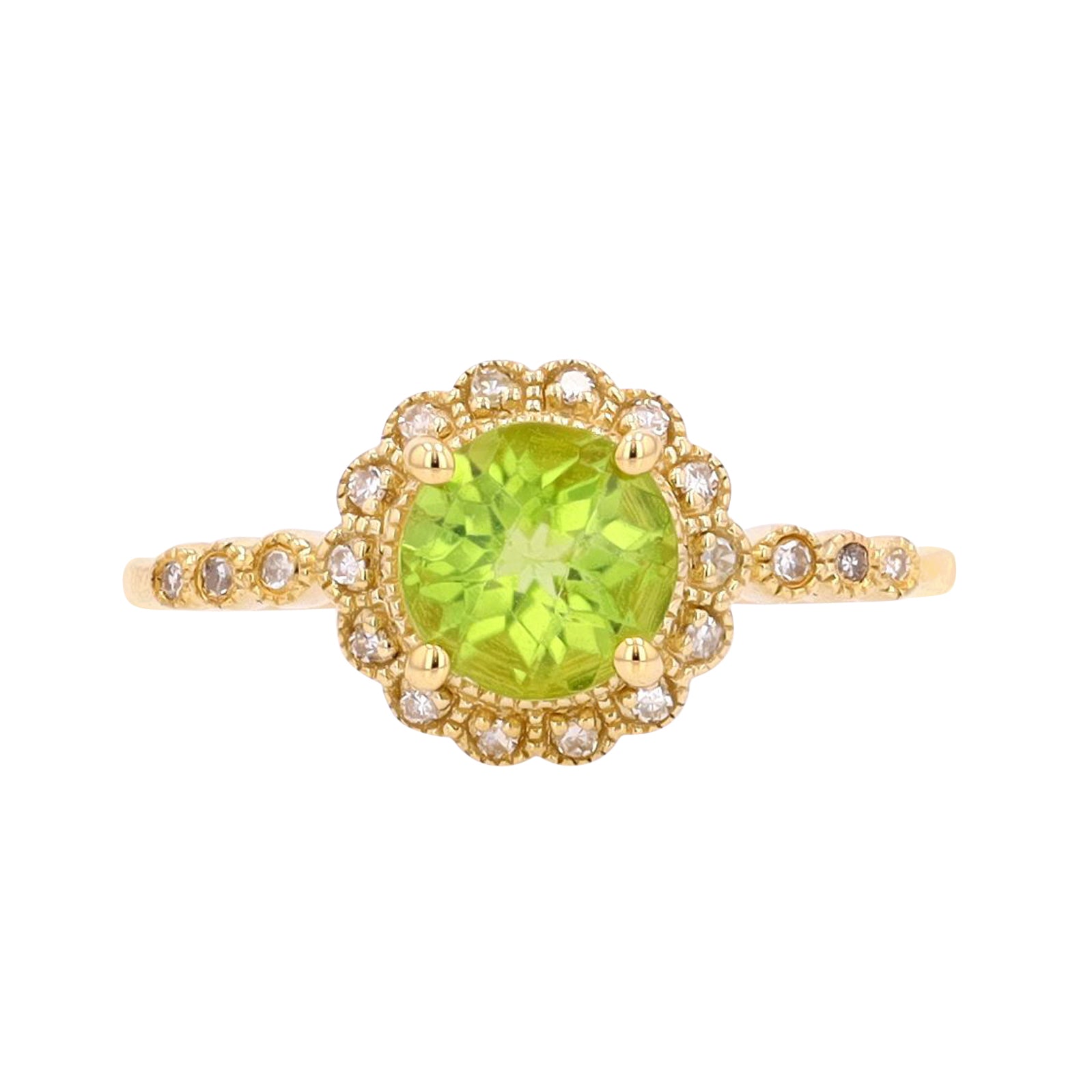 10K Gemstone Ring<p><strong>More Colors Available</p></strong>