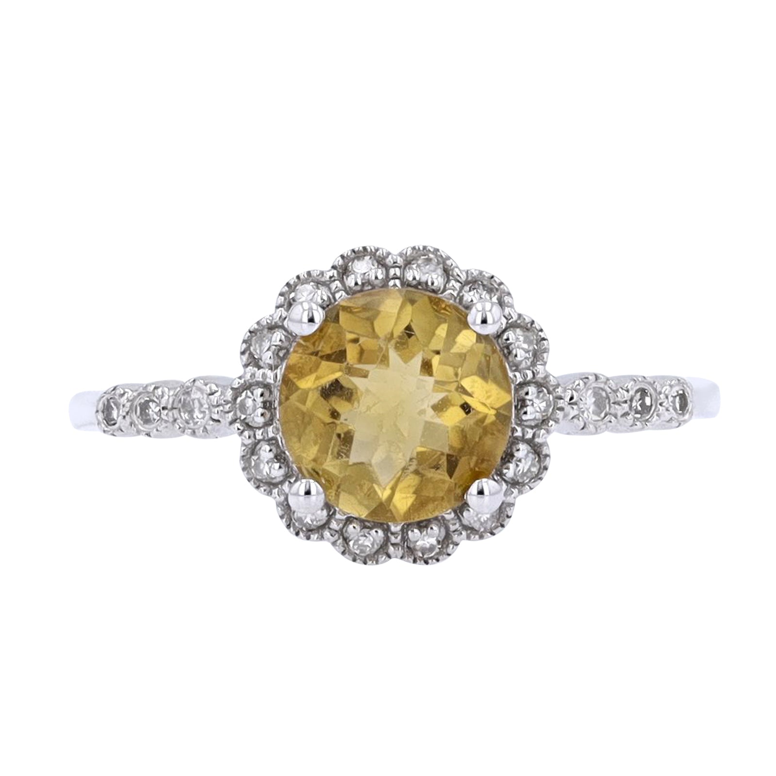 10K Gemstone Ring<p><strong>More Colors Available</p></strong>