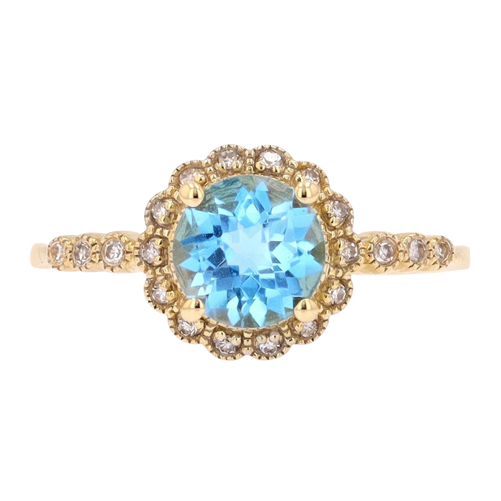 10K Gemstone Ring<p><strong>More Colors Available</p></strong>
