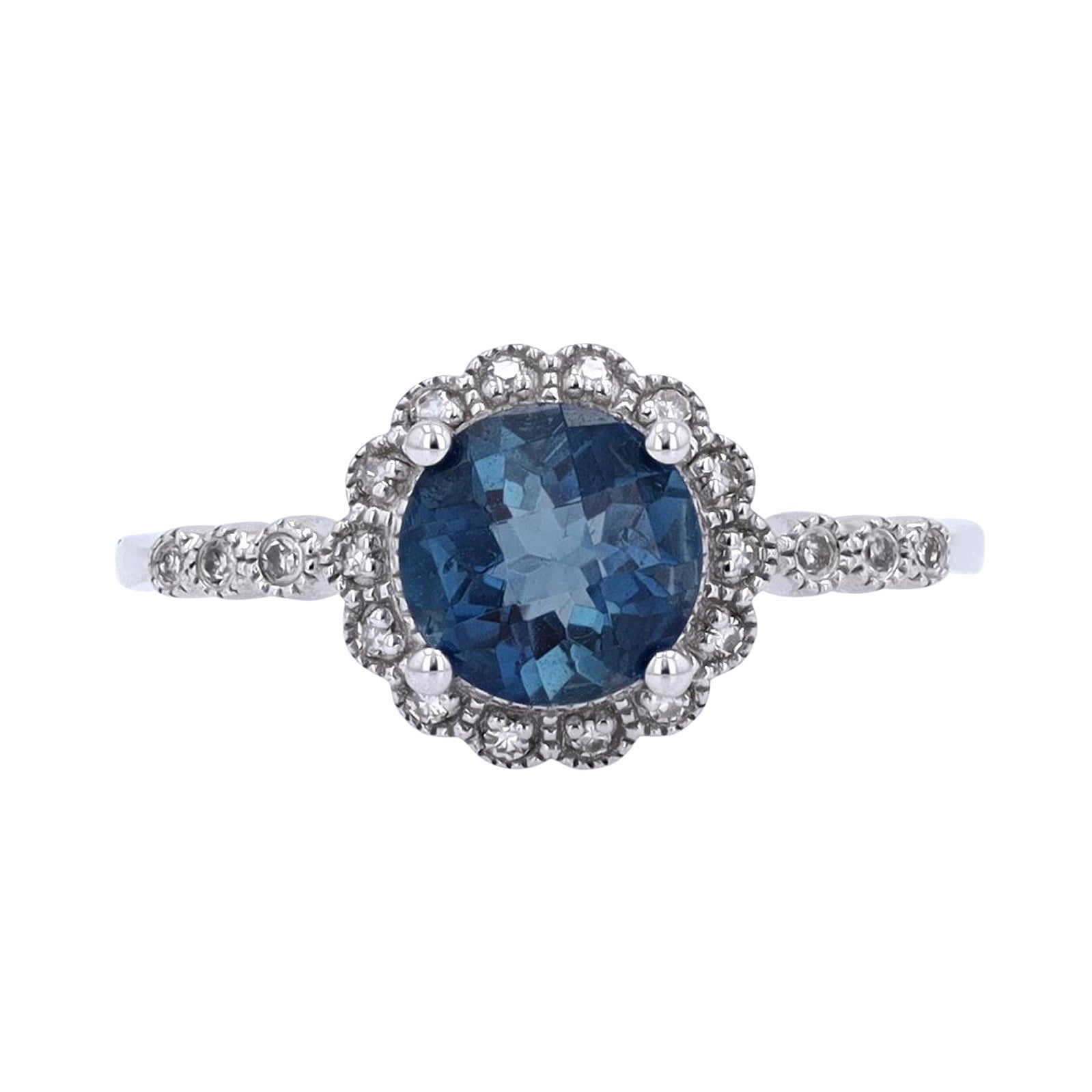 10K Gemstone Ring<p><strong>More Colors Available</p></strong>