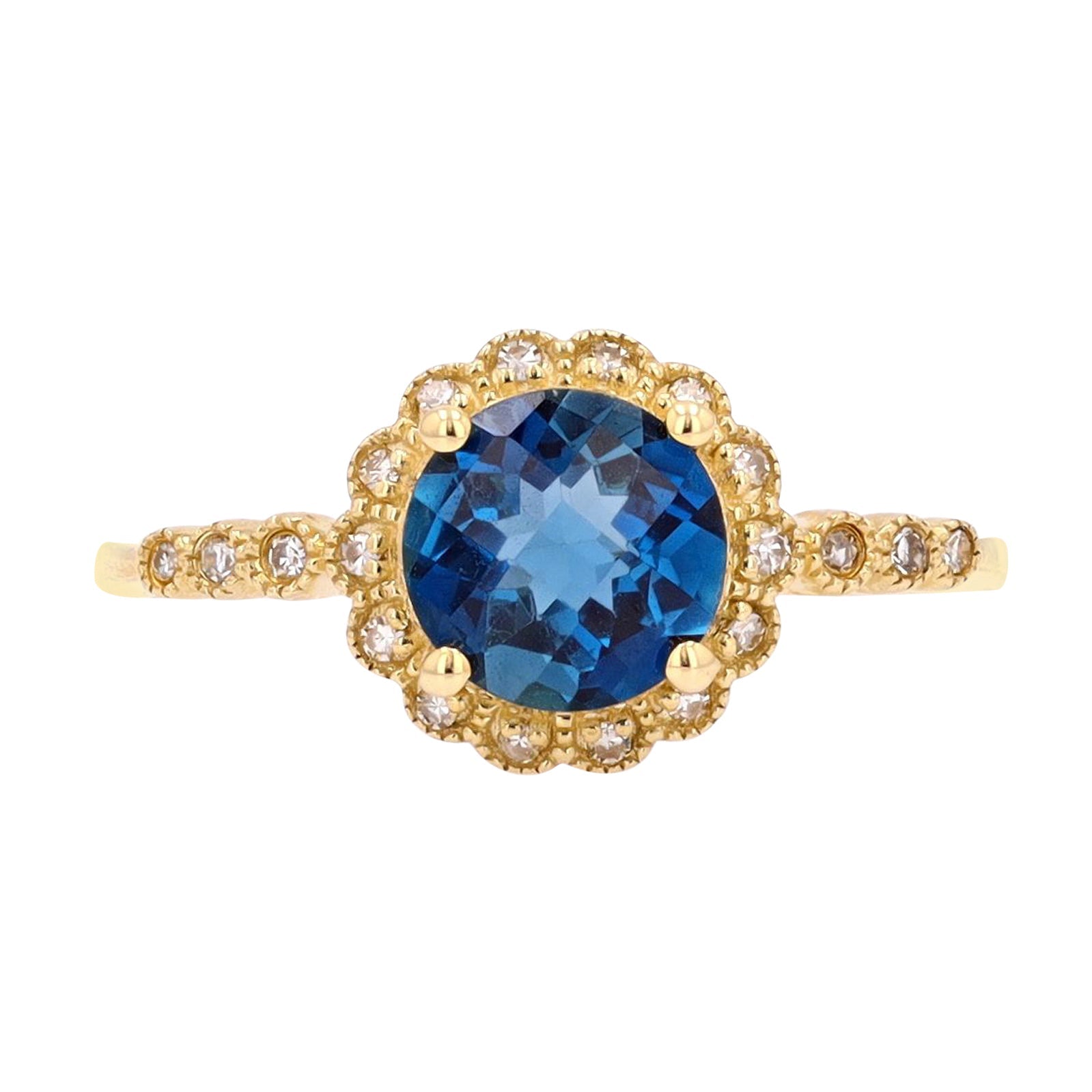 10K Gemstone Ring<p><strong>More Colors Available</p></strong>