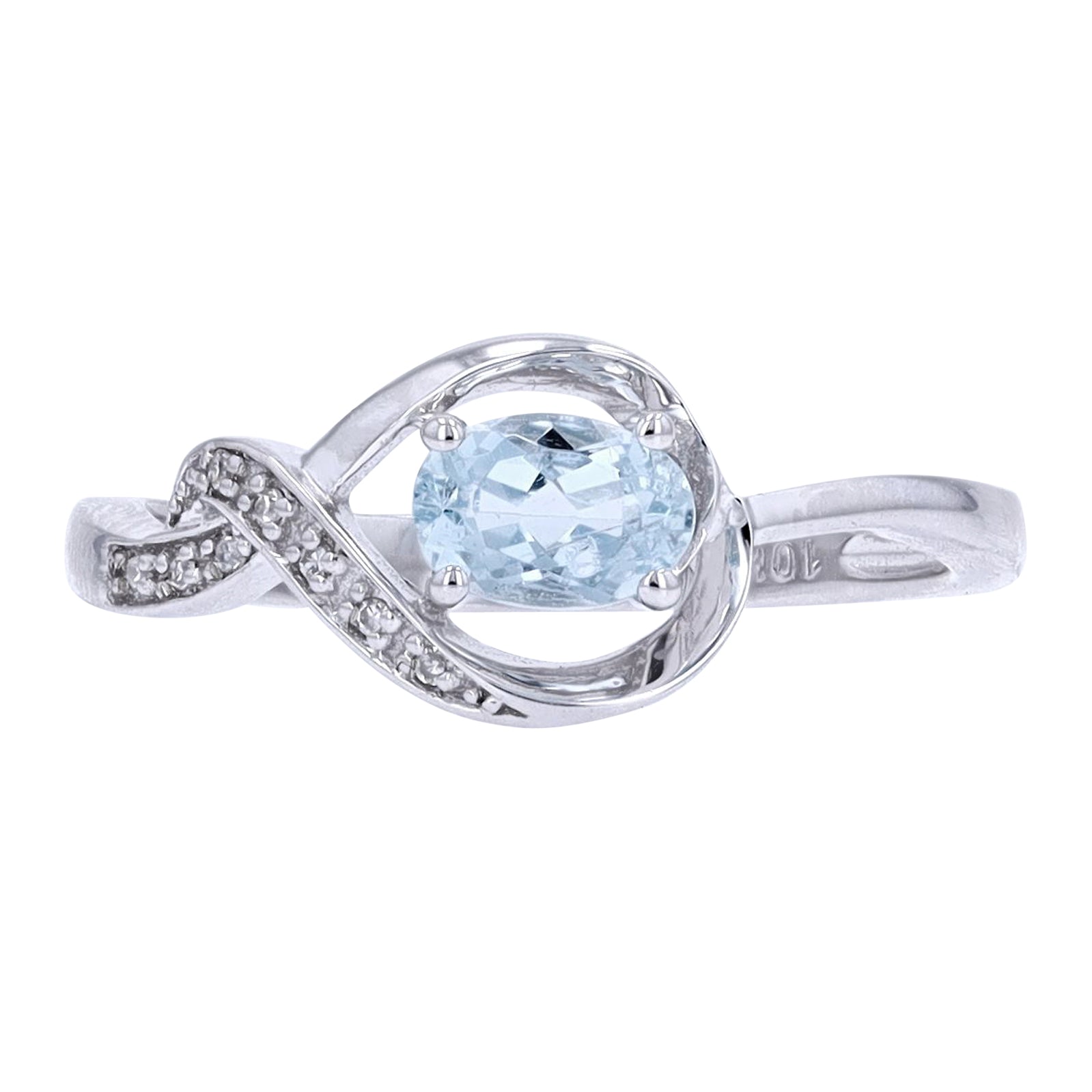 10K Gemstone Infinity Ring<p><strong>More Colors Available</p></strong>