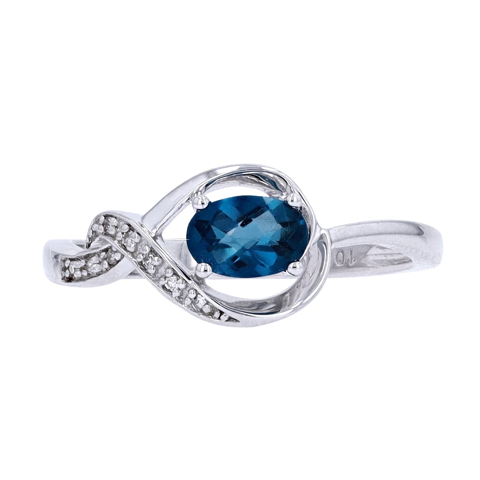 10K Gemstone Infinity Ring<p><strong>More Colors Available</p></strong>