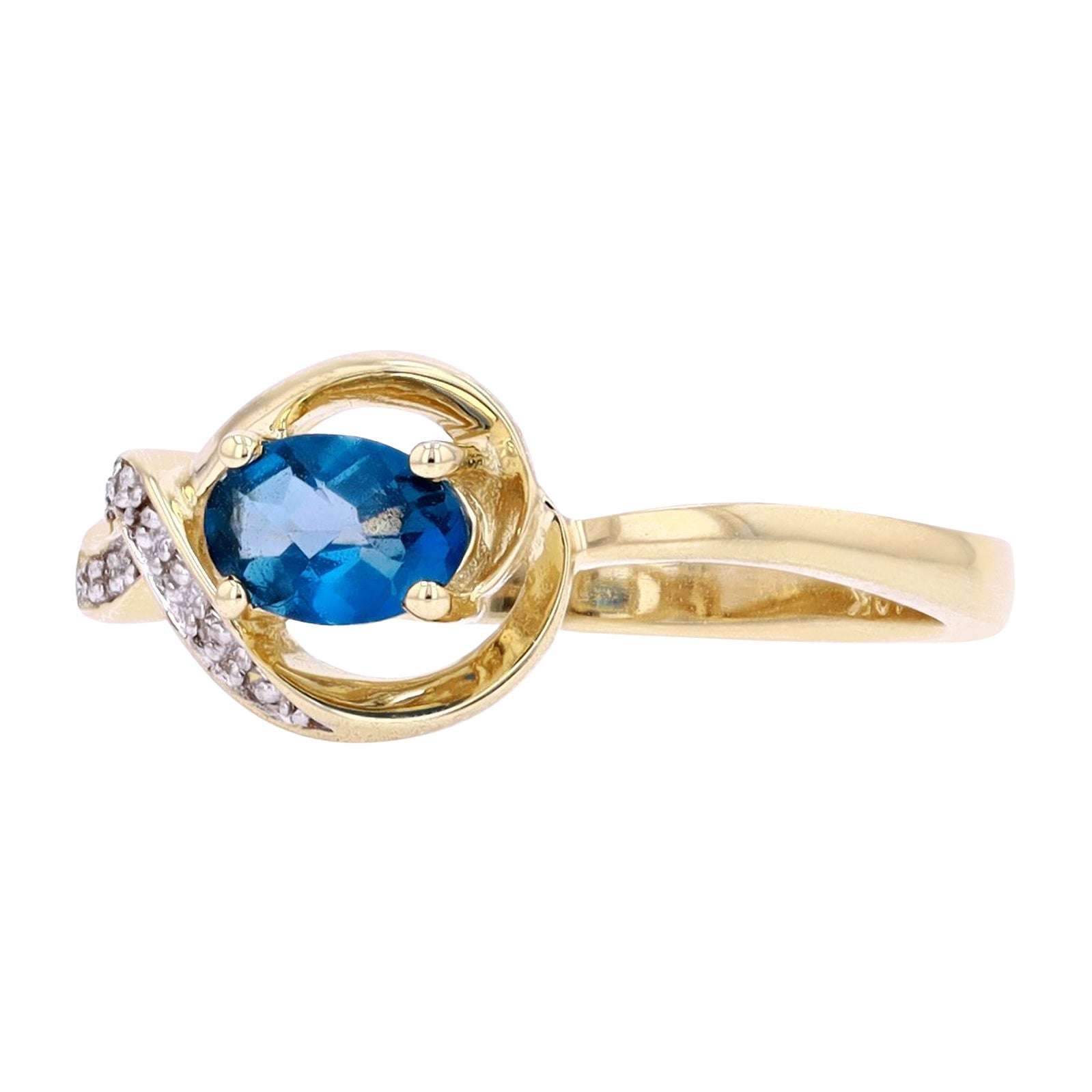 10K Gemstone Infinity Ring<p><strong>More Colors Available</p></strong>