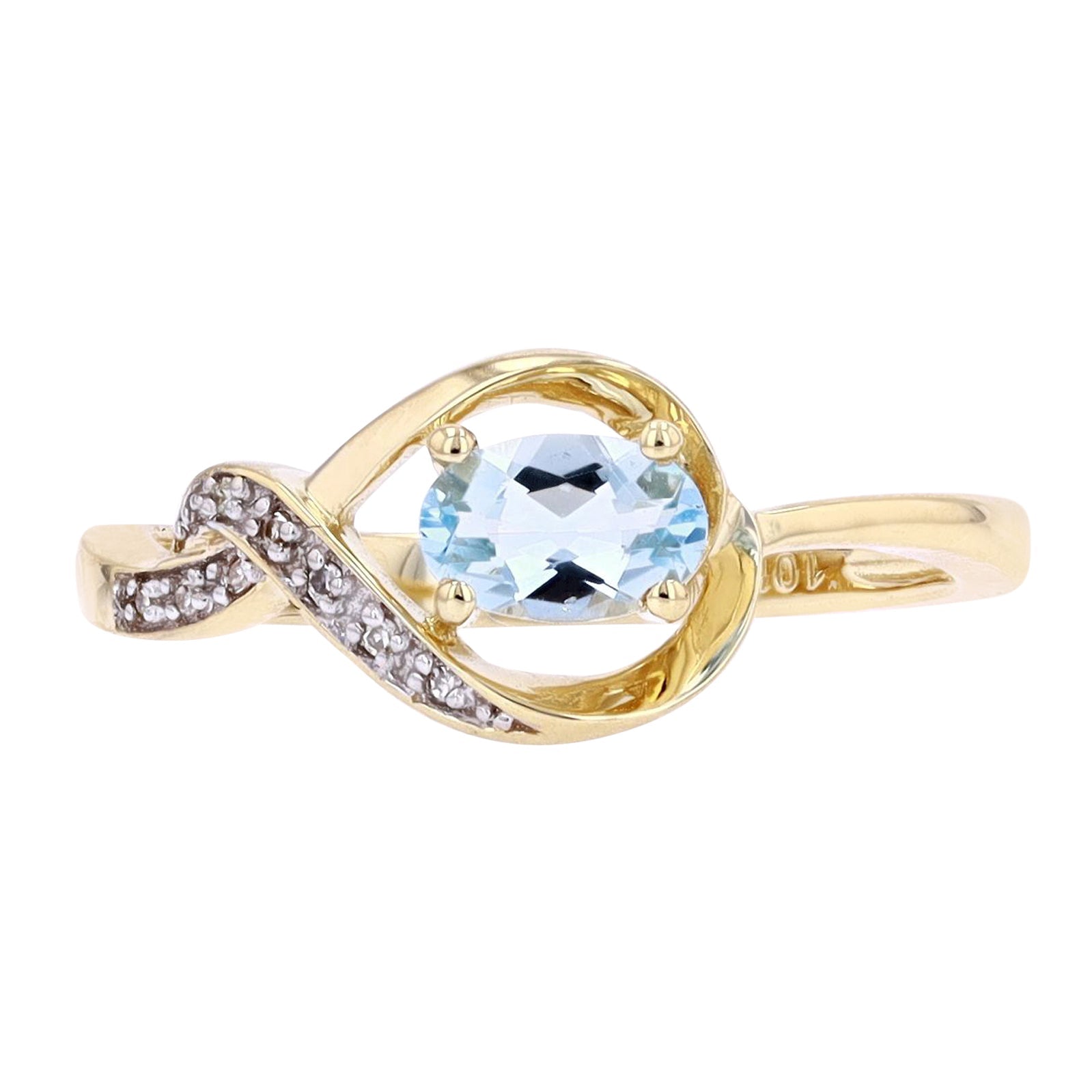 10K Gemstone Infinity Ring<p><strong>More Colors Available</p></strong>