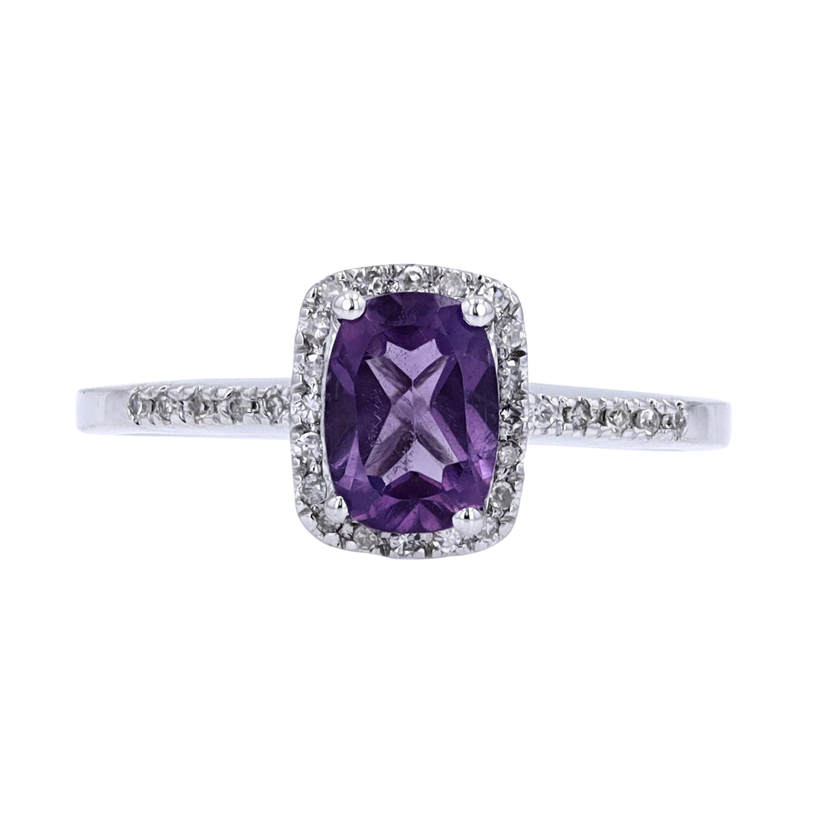 10K Gemstone Center Ring<p><strong>More Colors Available</p></strong>