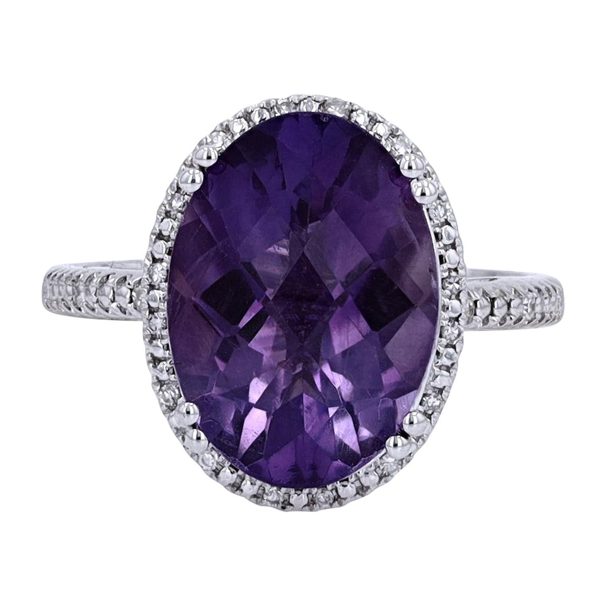 14K Oval Gemstone Cocktail Ring<p><strong>More Colors Available</p></strong>