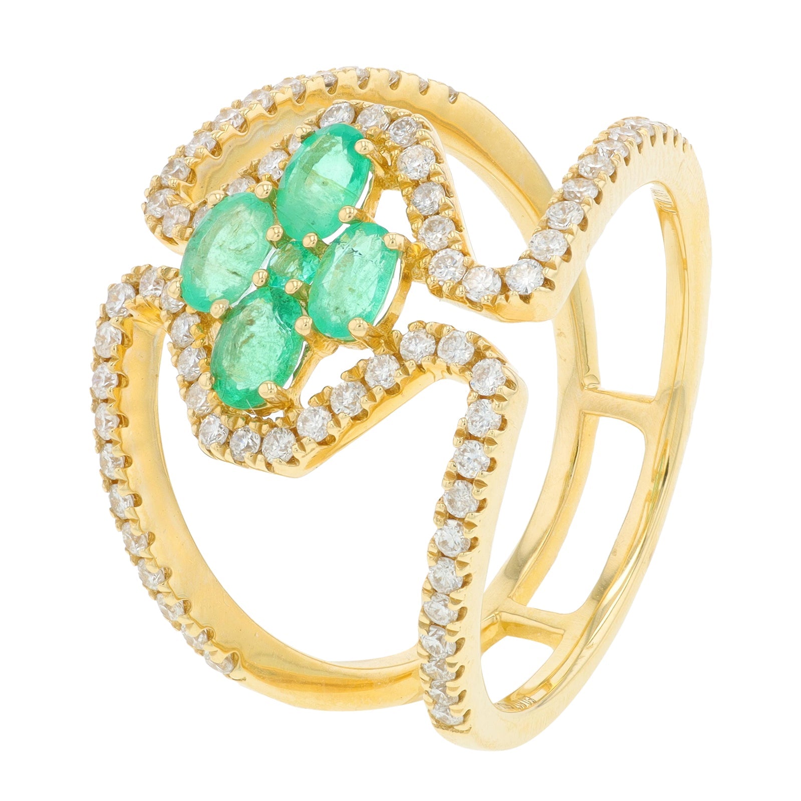 14K Gemstone Center Ring<p><strong>More Colors Available</p></strong>