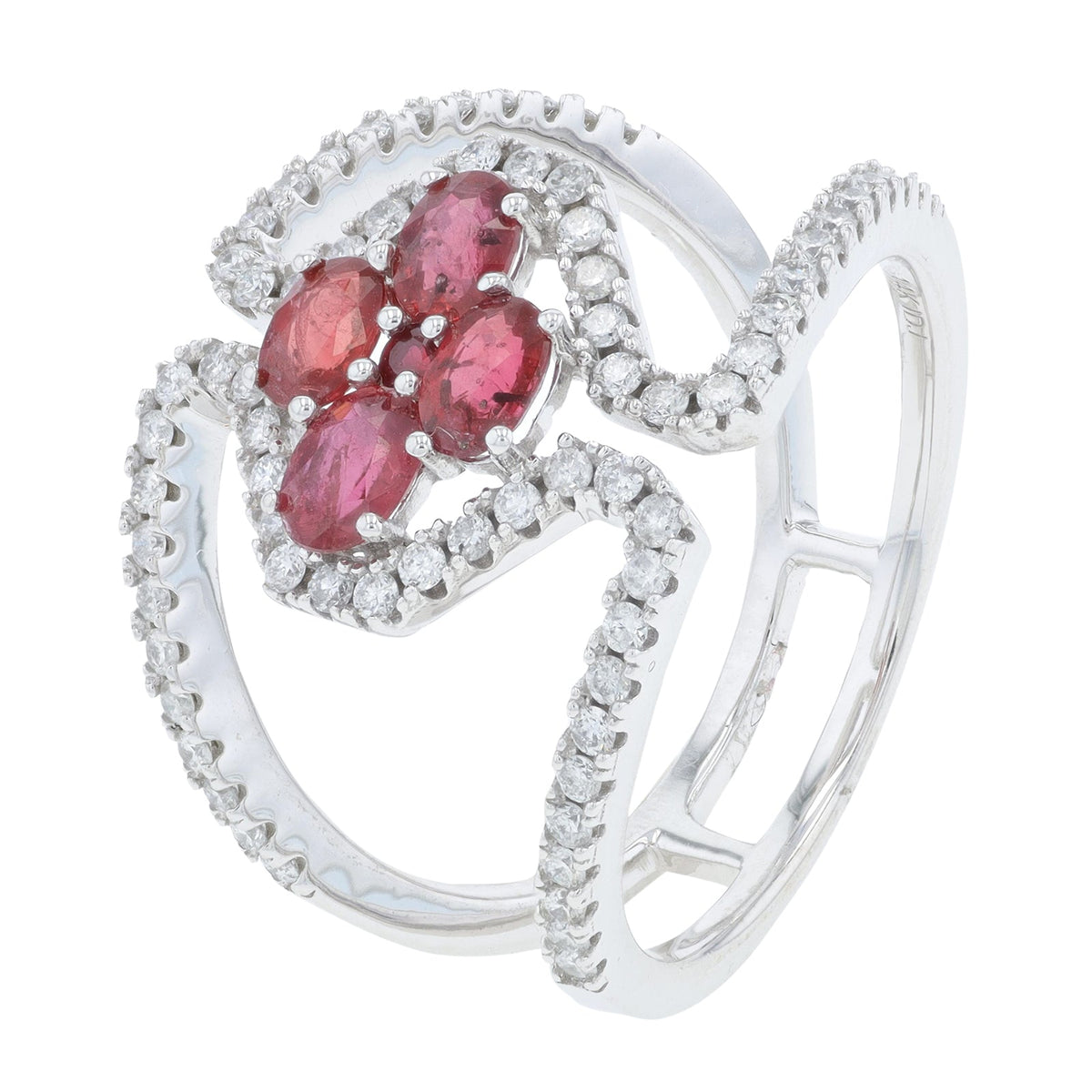 14K Gemstone Center Ring<p><strong>More Colors Available</p></strong>