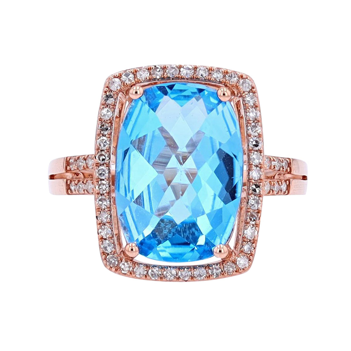 14K Gemstone Cocktail Ring<p><strong>More Colors Available</p></strong>
