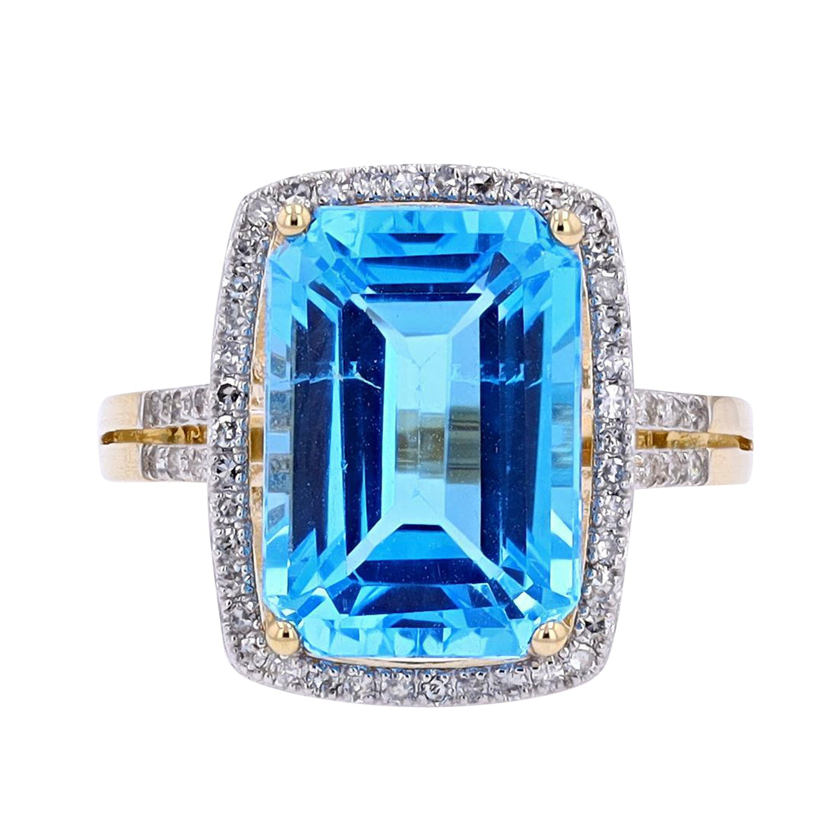 14K Gemstone Cocktail Ring<p><strong>More Colors Available</p></strong>