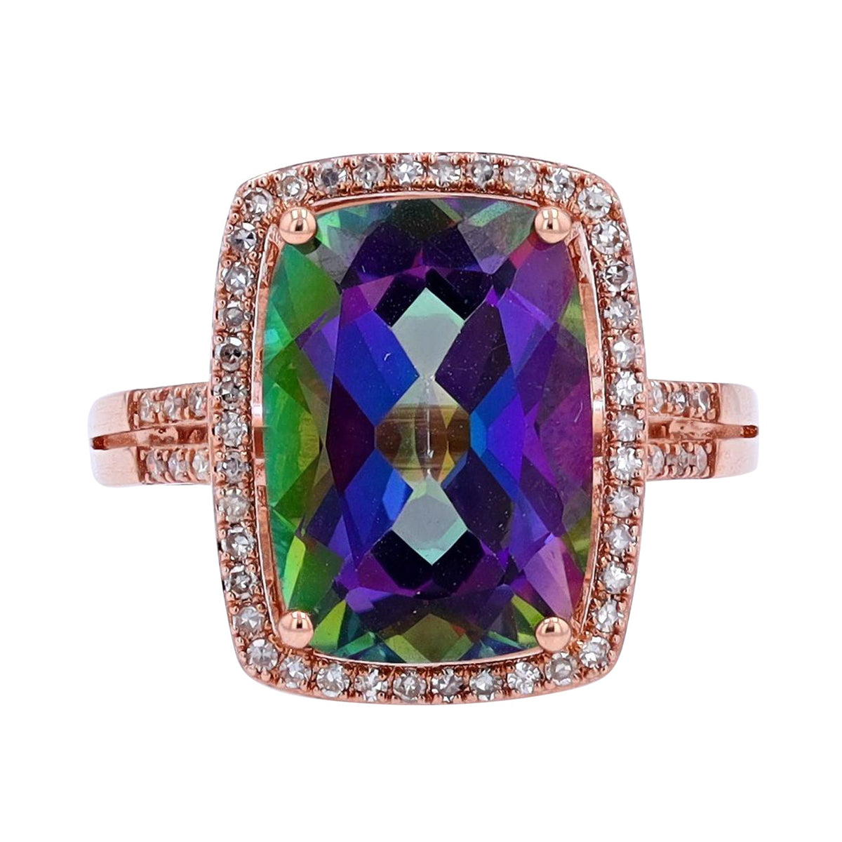 14K Gemstone Cocktail Ring<p><strong>More Colors Available</p></strong>