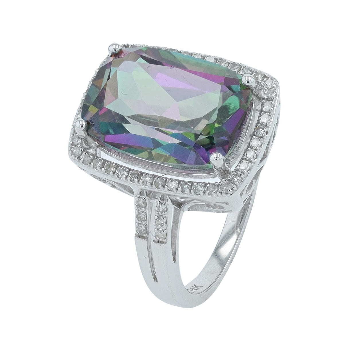 14K Gemstone Cocktail Ring<p><strong>More Colors Available</p></strong>